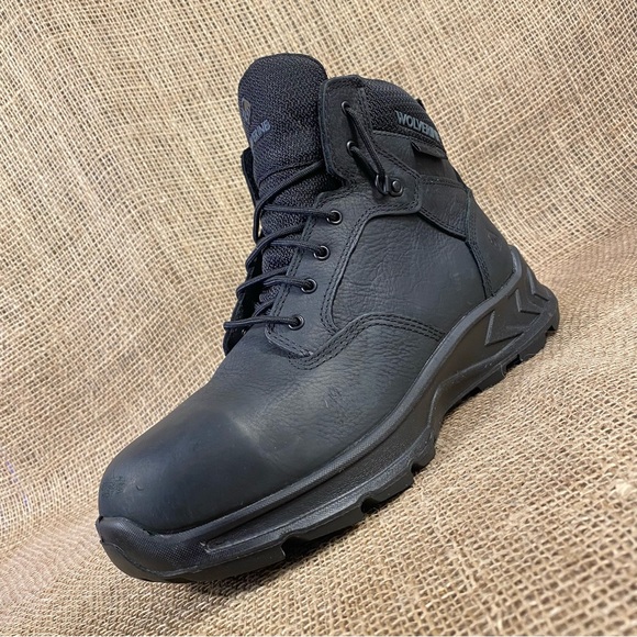 Wolverine Herren Shiftplus Work Lx 6 Soft Toe Sicherheitsstiefel – Arbeitsstiefel Mit Keilsohle Aus Leder